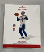 2015 Hallmark Philip Rivers San Diego Chargers Keepsake Ornament *NEW*