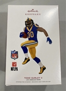 2019 Hallmark Todd Gurley II Los Angeles Rams Keepsake Ornament *NEW*