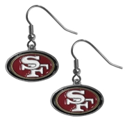 San Francisco 49ers NFL Dangle Earrings
