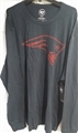 New England Patriots NFL Midnight Long Sleeve Scrum Men's T Shirt - Size 3XL