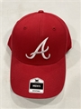 Atlanta Braves MLB Red Mass Basic MVP Adjustable Hat