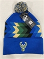 Milwaukee Bucks Montego NBA City Knit Cuff Cap w/ Pom