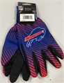 Buffalo Bills NFL Full Color 2 Tone Sport Utility Gloves - 6ct Lot