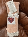 Chicago Bears NFL 50" x 60" Farmhouse Throw Blanket *SALE* - 6ct Case