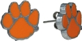 Clemson Tigers Logo NCAA Stud Earrings