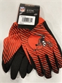 Cleveland Browns NFL Full Color 2 Tone Sport Utility Gloves - 6ct Lot