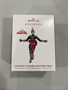 2019 Hallmark Captain Marvel Mystery Box Keepsake Ornament 