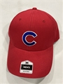 Chicago Cubs MLB Red Mass Basic MVP Adjustable Hat