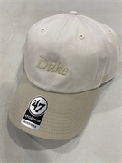 Duke Blue Devils NCAA Sandstone Foundation Script Two Tone Clean Up Hat *NEW*