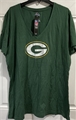 Green Bay Packers NFL Dark Green Women's Legendary Look Vneck Tee - Size XXL