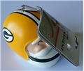 Green Bay Packers NFL Resin Santa Head Ornament