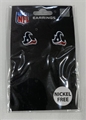 Houston Texans NFL Silver Stud Earrings