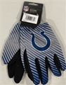 Indianapolis Colts NFL Full Color 2 Tone Sport Utility Gloves - 6ct Lot