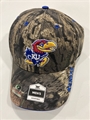 Kansas Jayhawks NCAA Mossy Oak Break Up Country Frost MVP Adjustable Hat *NEW*