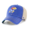 Kansas Jayhawks OHT NCAA Royal Trawler Clean Up Snapback Mesh Hat