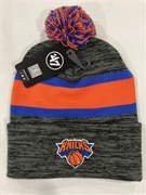 New York Knicks Black NBA City 2-Sided Knit Cuff Cap w/ Pom *NEW*