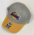 Los Angeles Lakers NBA Gray Morgan Contender Stretch Fit Hat