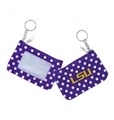 LSU Tigers NCAA Nylon Coin Purse Key Ring