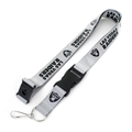 Las Vegas Raiders NFL Silver Lanyard *SALE*