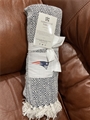 New England Patriots NFL 50" x 60" Farmhouse Throw Blanket *SALE* - 6ct Case