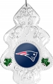 New England Patriots NFL Traditional Christmas Tree Ornament - 6ct Case