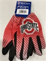 Ohio State Buckeyes NCAA Full Color 2 Tone Sport Utility Gloves - 6ct Lot