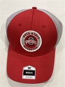 Ohio State Buckeyes NCAA Red Mass Eriksen MVP Mesh Snapback Hat
