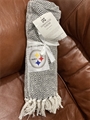 Pittsburgh Steelers NFL 50" x 60" Farmhouse Throw Blanket *SALE* - 6ct Case