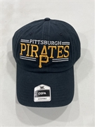 Pittsburgh Pirates MLB Black Mass Vernon Clean Up Adjustable Hat *NEW*