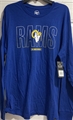 Los Angeles Rams NFL Royal Men's Split Squad Super Rival Long Sleeve Tee - Lot of 12