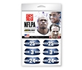 Seattle Seahawks Wilson Lynch NFLPA 6 Pack Eye Black Strips *CLOSEOUT* 195ct Lot