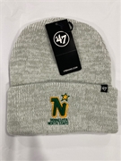Minnesota North Stars Vintage NHL Gray Brain Freeze Knit Cuff *NEW*