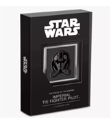 2021 Niue Star Wars The Faces of the Empire Imperial Tie Fighter Pilot 1 oz .999 Silver Proof Coin