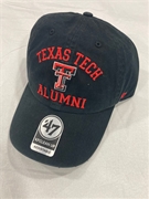 Texas Tech Red Raiders NCAA Black Archway Clean Up Adjustable Hat *NEW*