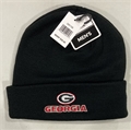 Georgia Bulldogs NCAA Black Mass Knit Cuff Hat