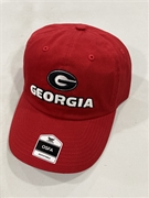 Georgia Bulldogs NCAA Red Mass Clean Up Adjustable Hat *NEW*