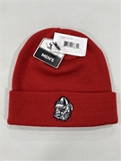 Georgia Bulldogs NCAA Red Mass Knit Cuff Cap *NEW*