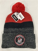 Georgia Bulldogs NCAA Red Mass Freezer Knit Cuff Cap w/ Pom *NEW*