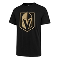 Vegas Golden Knights NHL Jet Black Metallic Hook Super Rival Tee Men's Size S