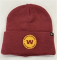 Washington Commanders Legacy NFL Cardinal Brain Freeze Knit Cuffed Cap