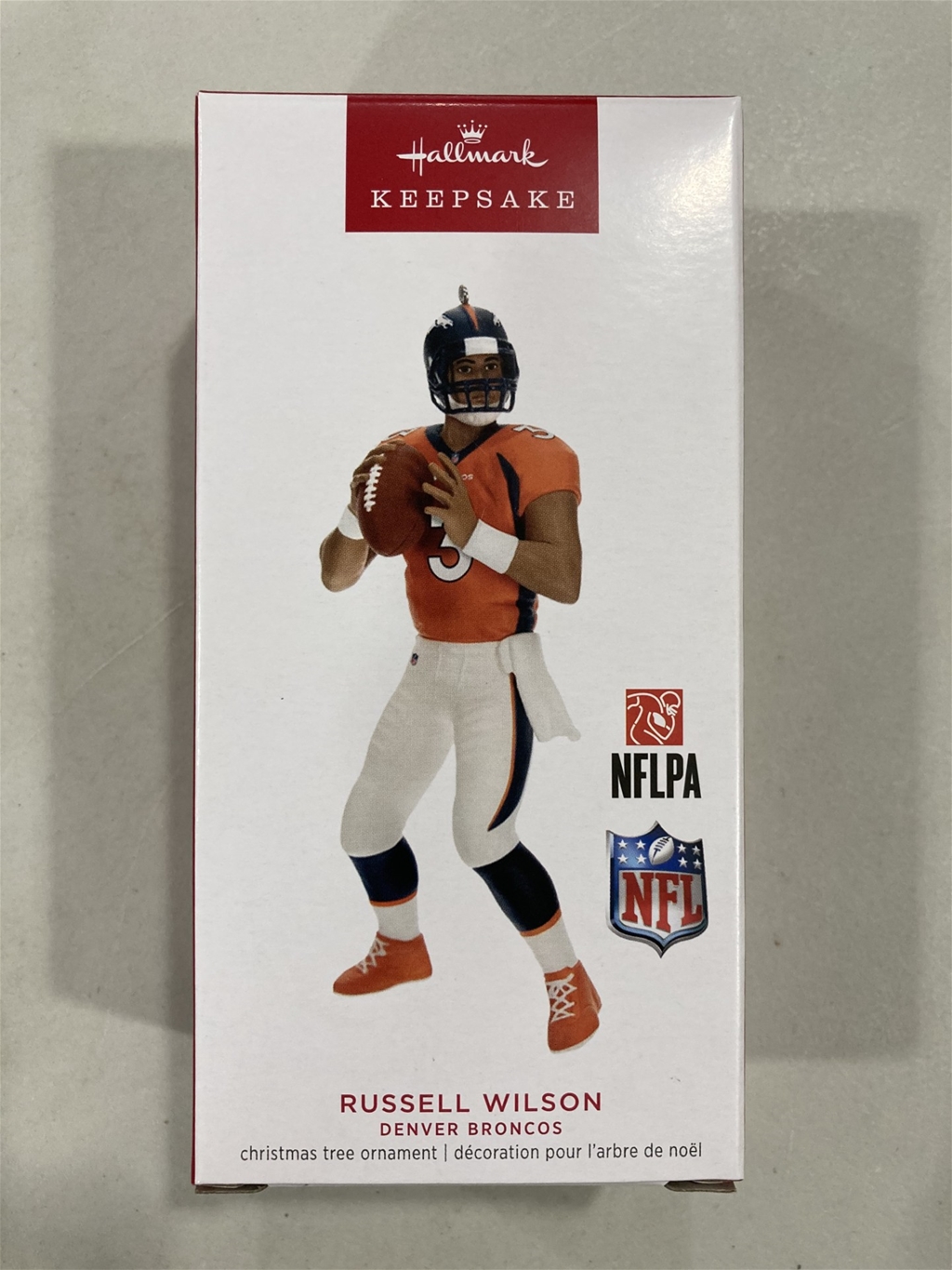 2023 Hallmark Russell Wilson Keepsake Ornament 