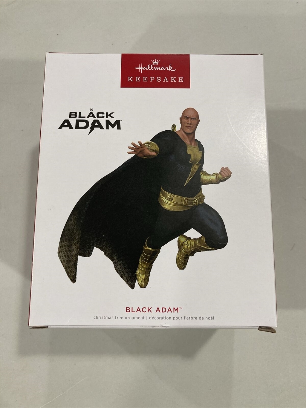 2022 Hallmark DC Black Adam Keepsake Ornament 