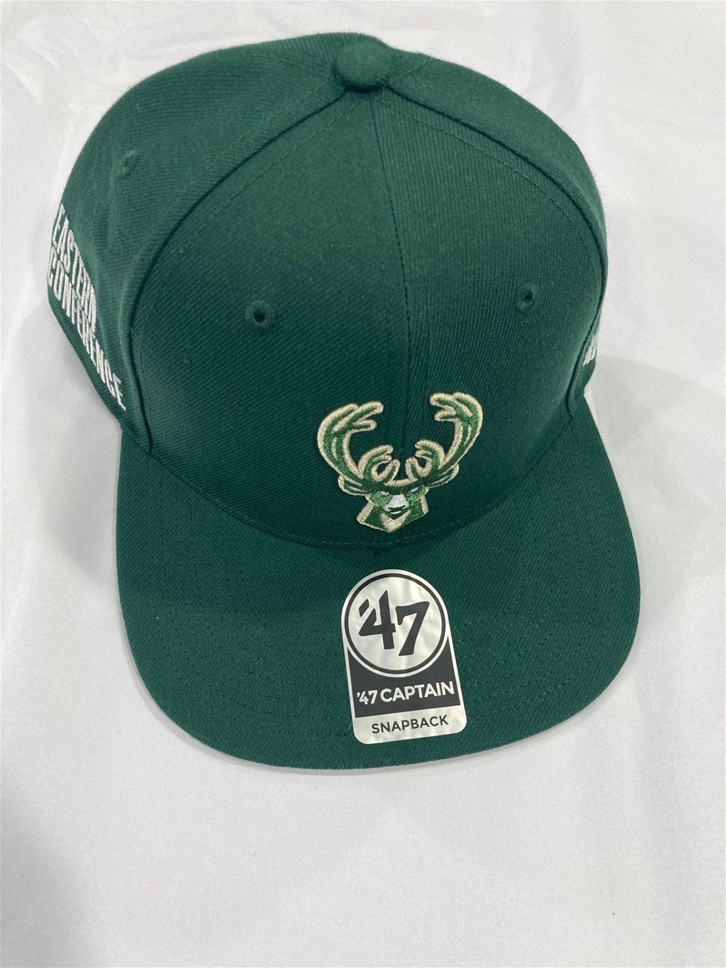 Milwaukee Bucks NBA Dark Green Sure Shot Captain Snapback Hat *NEW*