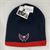 Washington Capitals NHL Navy Mass Brinker Knit Beanie