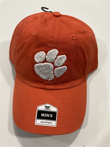 Clemson Tigers NCAA Orange Mass Clean Up Adjustable Hat