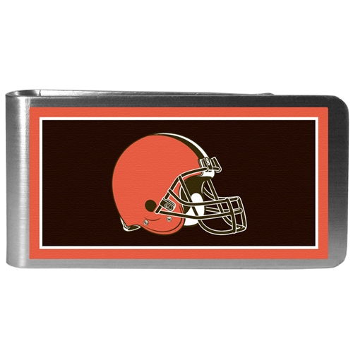 Cleveland Browns NFL Steel Money Clip