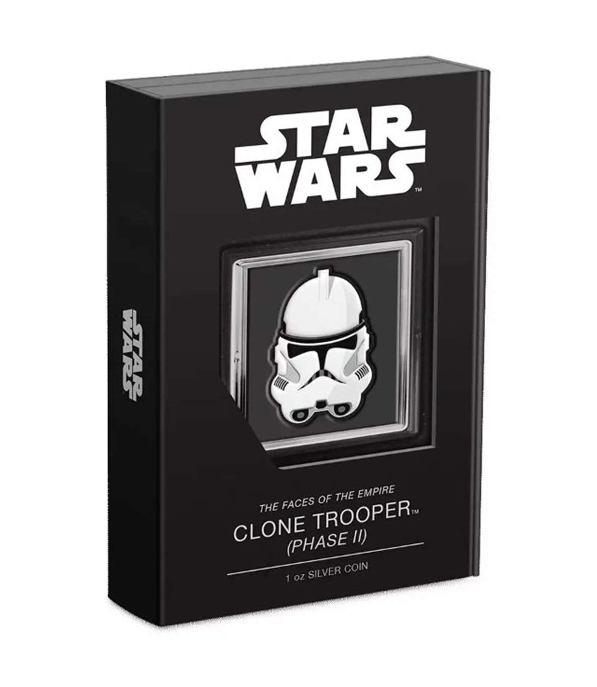 2022 Niue Star Wars The Faces of the Empire Clone Trooper Phase II 1 oz .999 Silver Proof Coin