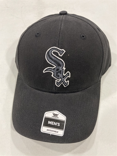 Chicago White Sox MLB Black Mass Basic MVP Adjustable Hat