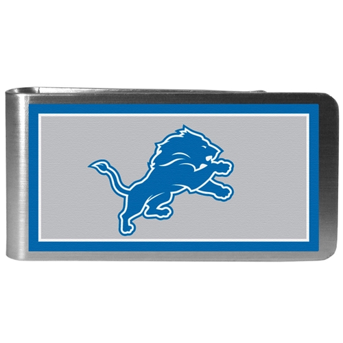Detroit Lions NFL Steel Money Clip