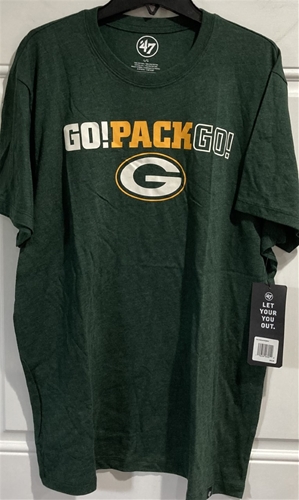Green Bay Packers NFL Dark Green Men's Regional Club Tee *NEW*